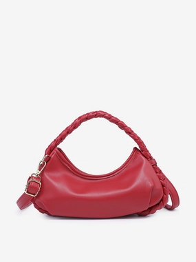 Juliette Vegan Half-Moon Bag Evening Wear Polished Detail