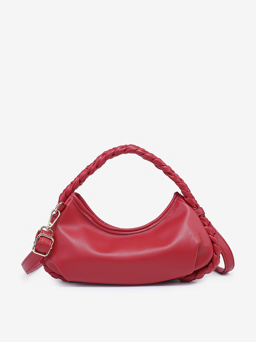 Juliette Vegan Half-Moon Bag Evening Wear Polished Detail