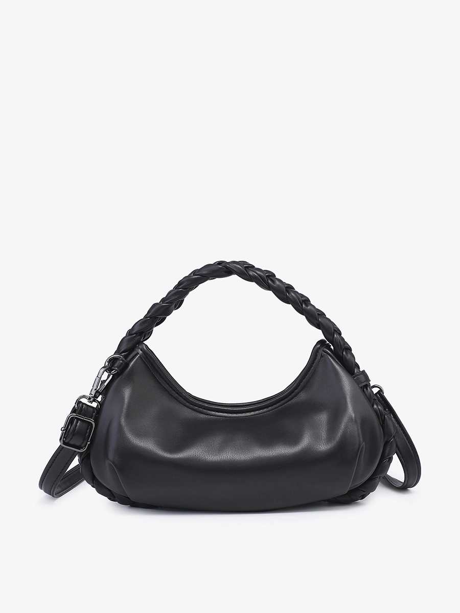 Elegant Style Modern Classic Juliette Vegan Half-Moon Bag