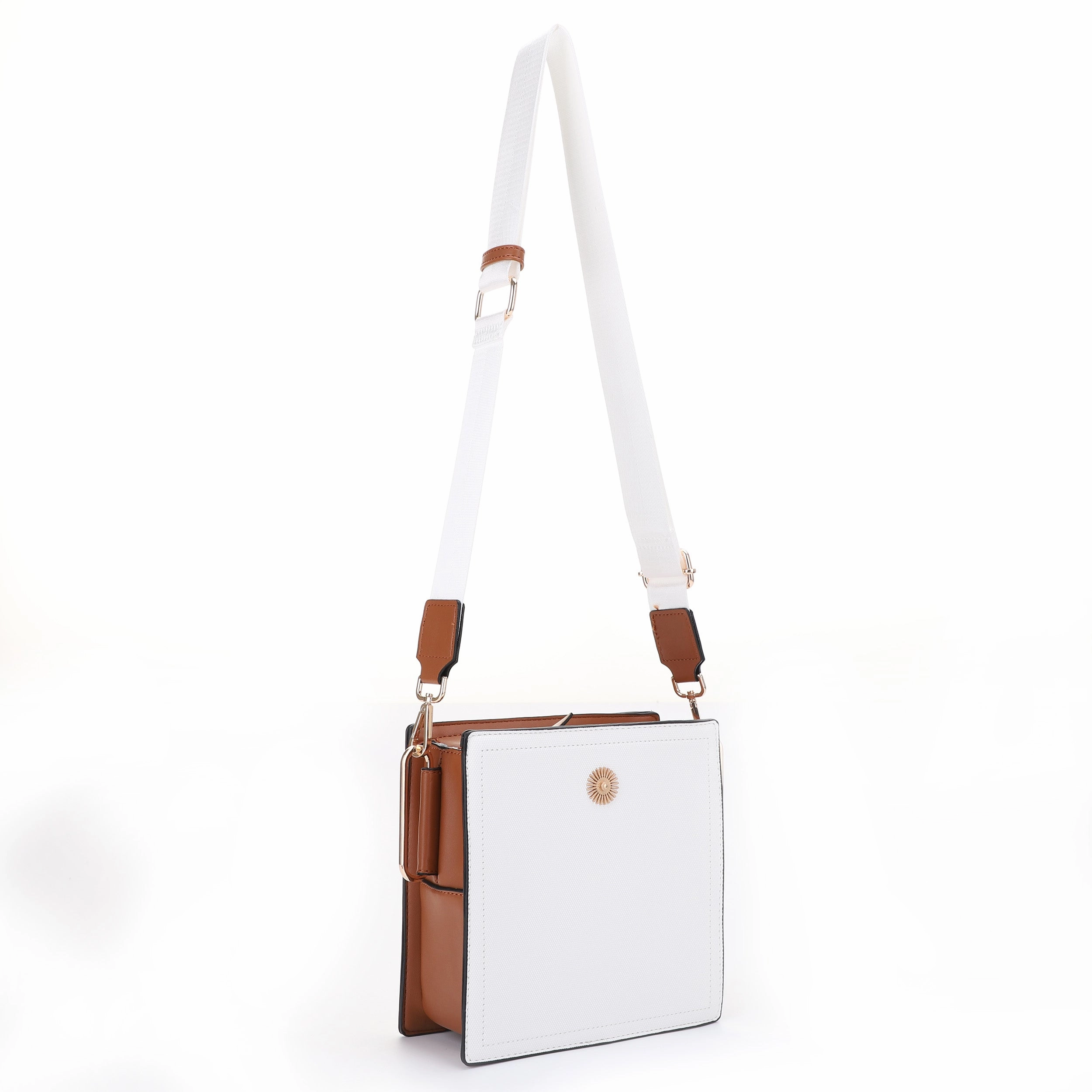Comfort Function Smart Carry Juniper Emblem Structured Crossbody