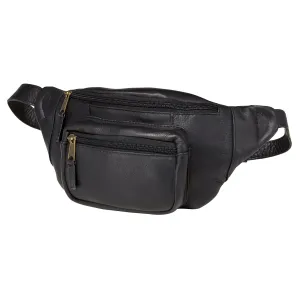 Lightweight Function Minimal Utility Kangaroo Pocket Leather Pouch