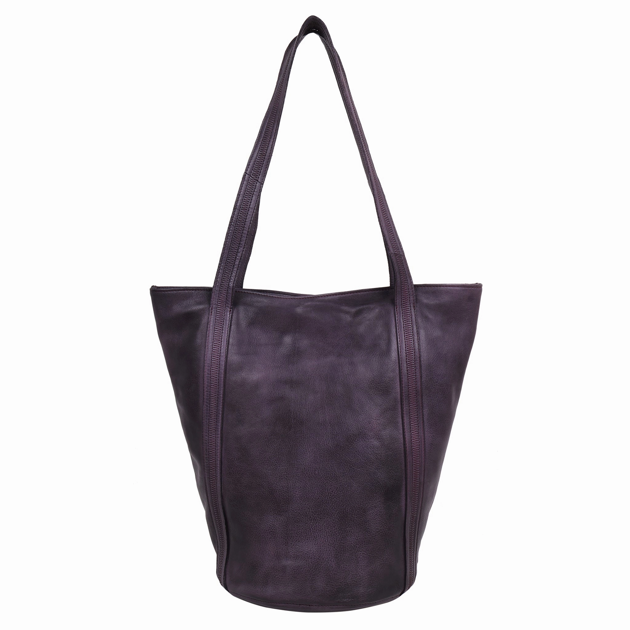 Kent Leather Tote Bag simple design Daily Organizer