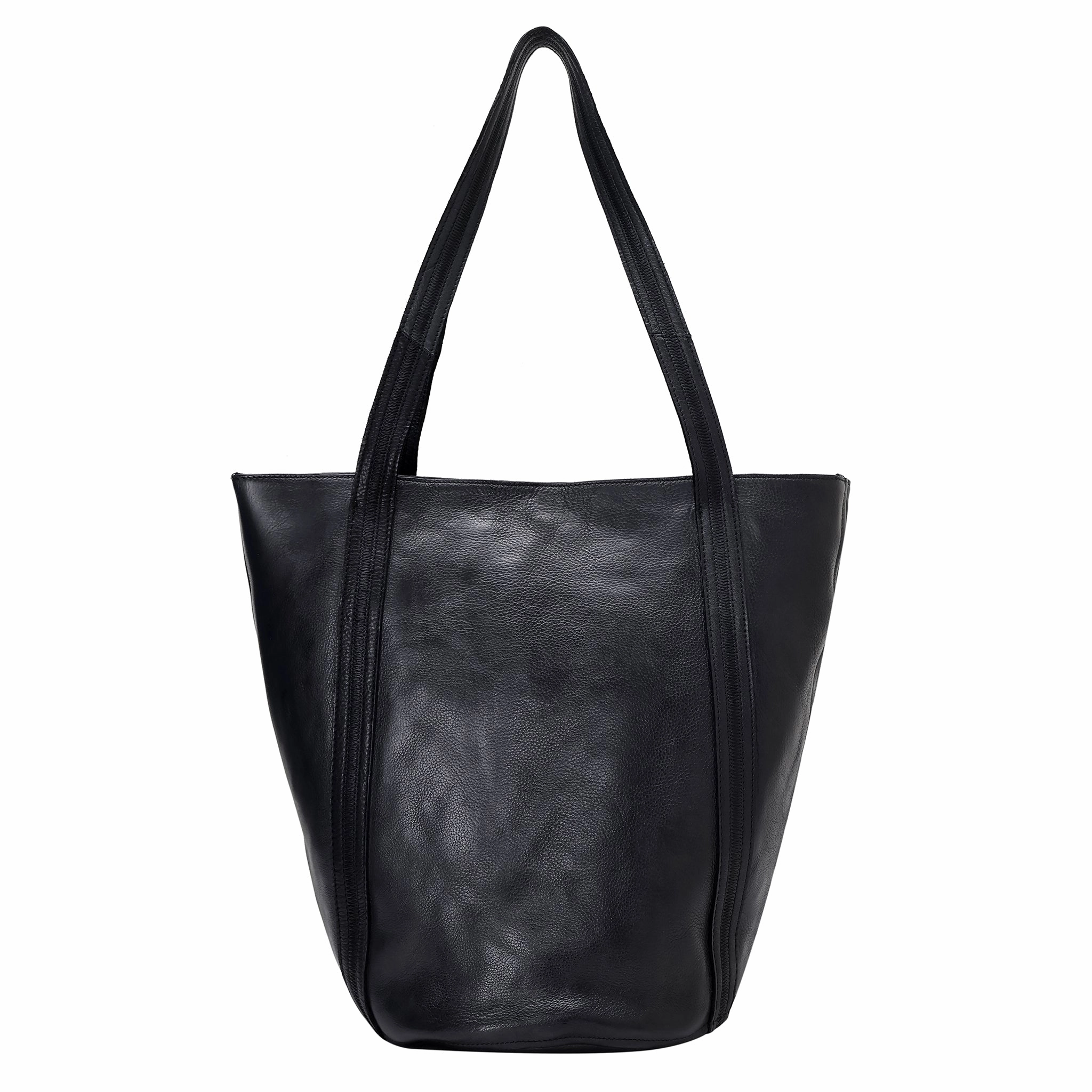 Smart Design Minimalist Aesthetic Kent Leather Tote Bag