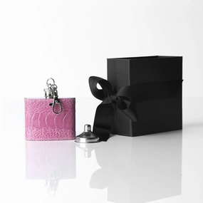 Modern Travel Effortless Travel Key Chain Flask, 2 Oz, Pink O.L.