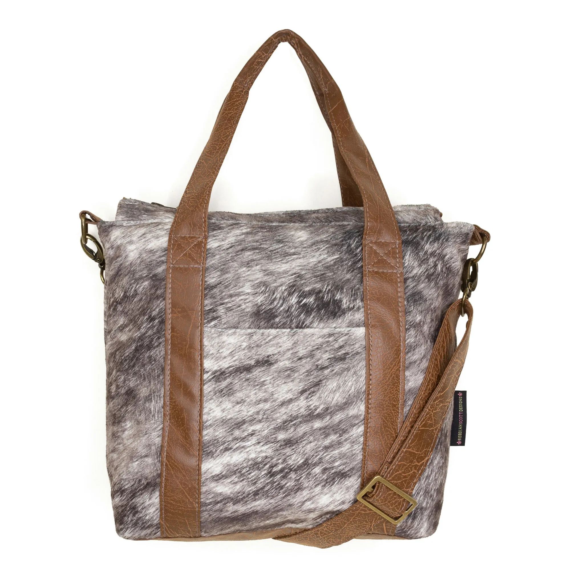 Kris: Roan Cowhide Outdoor Daily Fashion
