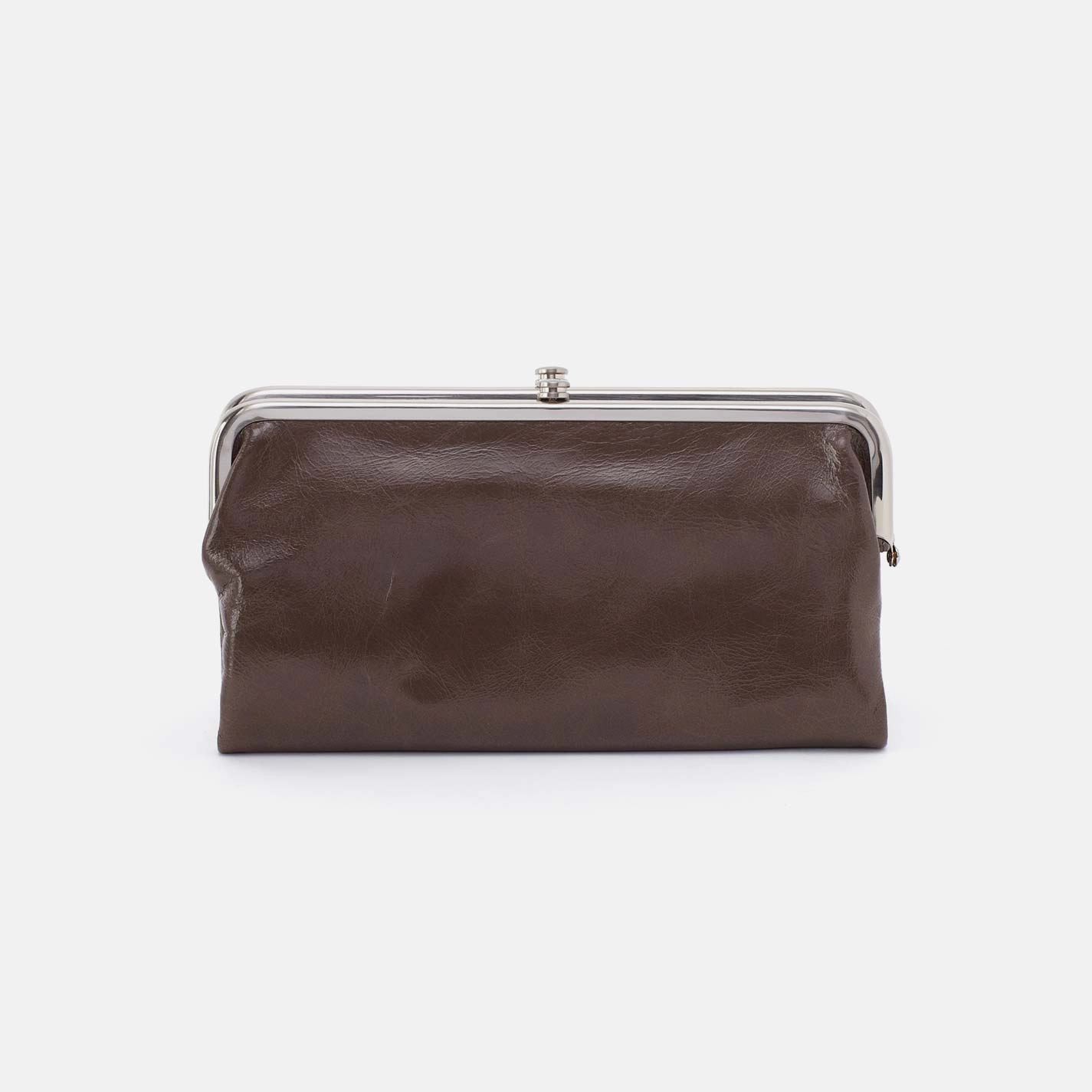 Lauren Clutch-Wallet in Polished Leather - Hearthstone Minimal Everyday