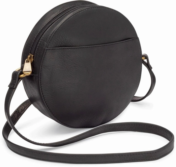 Le Donne Canteen Leather Bag - Casual Round Leather Bag Smart Carry