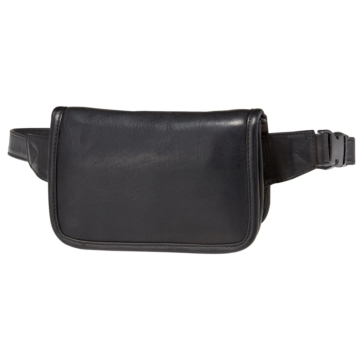 Everyday Functionality Leather Wallet Waist Pack