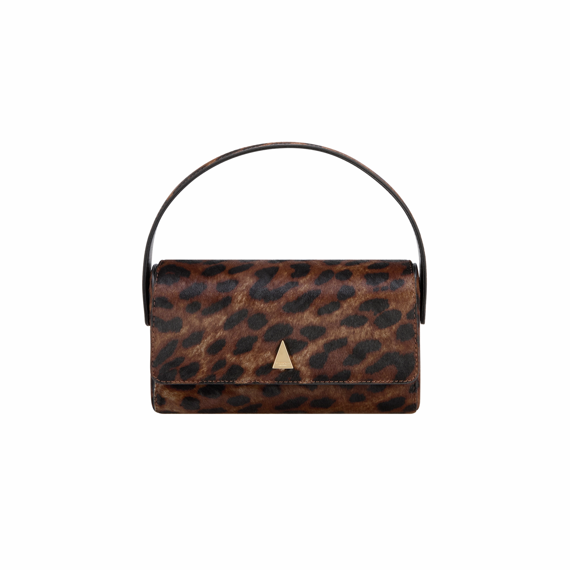 Casual Outfit Sophisticated Design Leopard Calf Hair La Pochette