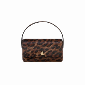 Casual Outfit Sophisticated Design Leopard Calf Hair La Pochette