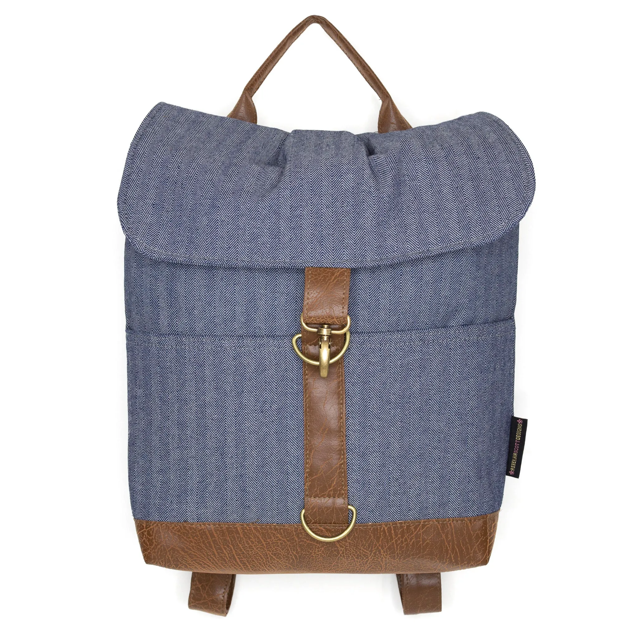 Outdoor Comfort Gear Lia Premier: Blue Herringbone