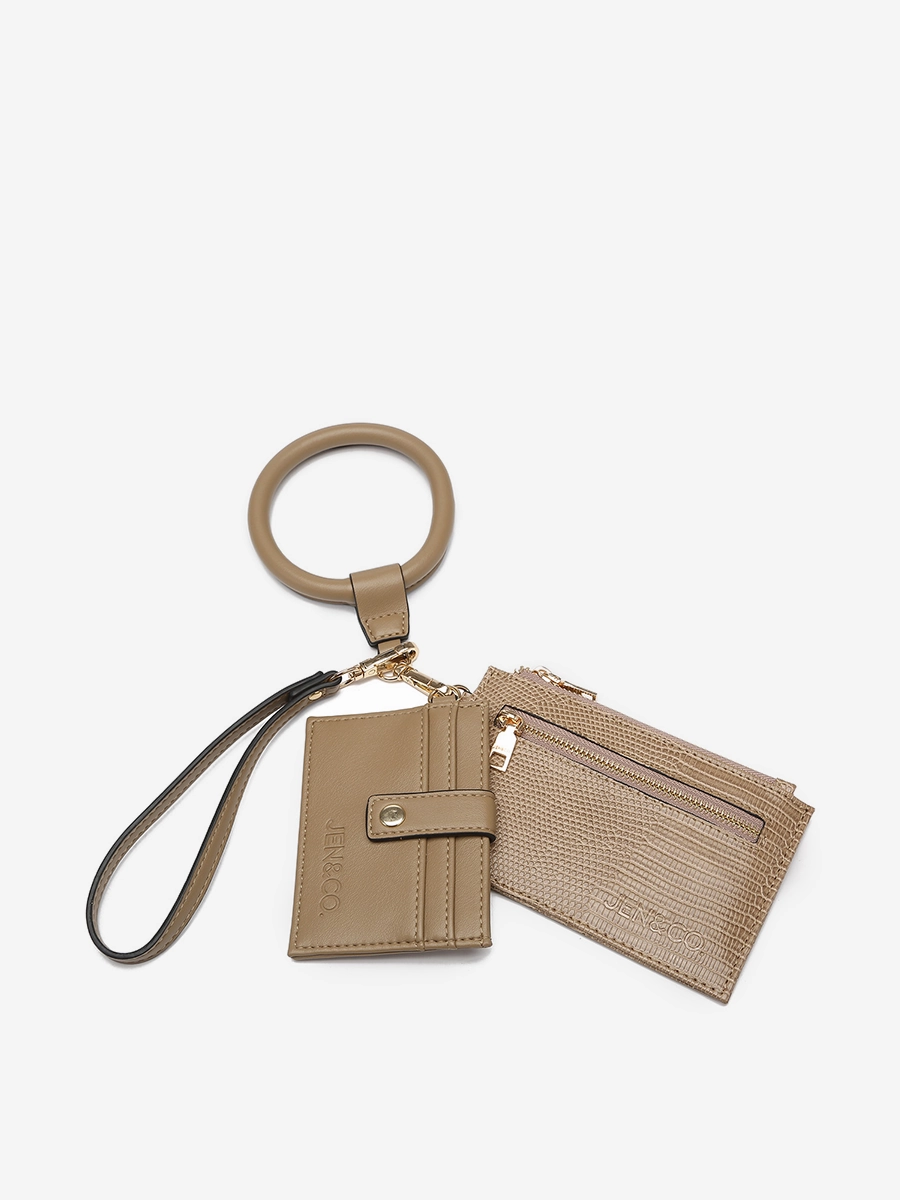 Timeless Detailing Libby Vegan Lizard Wallet Bangle
