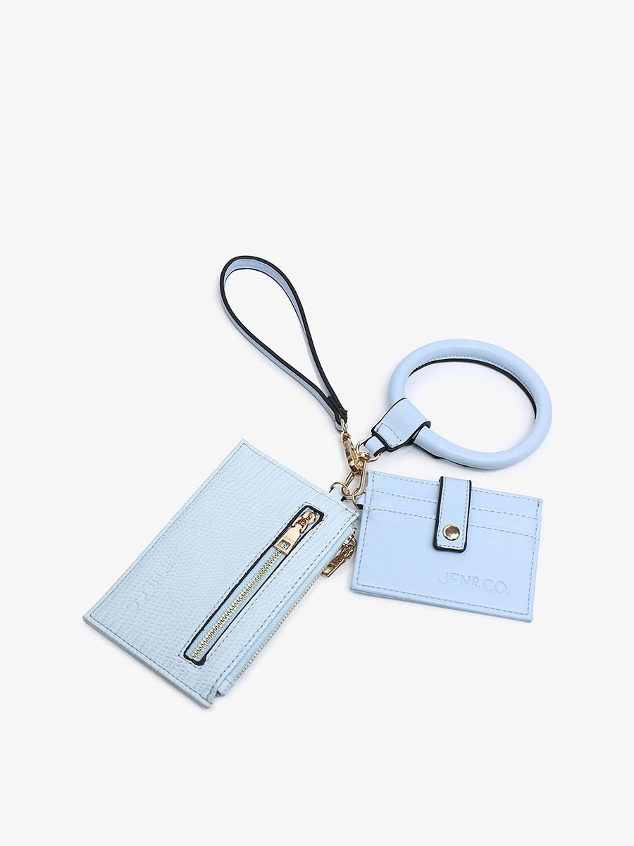 Libby Vegan Lizard Wallet Bangle Modern Elegance Sophisticated Look