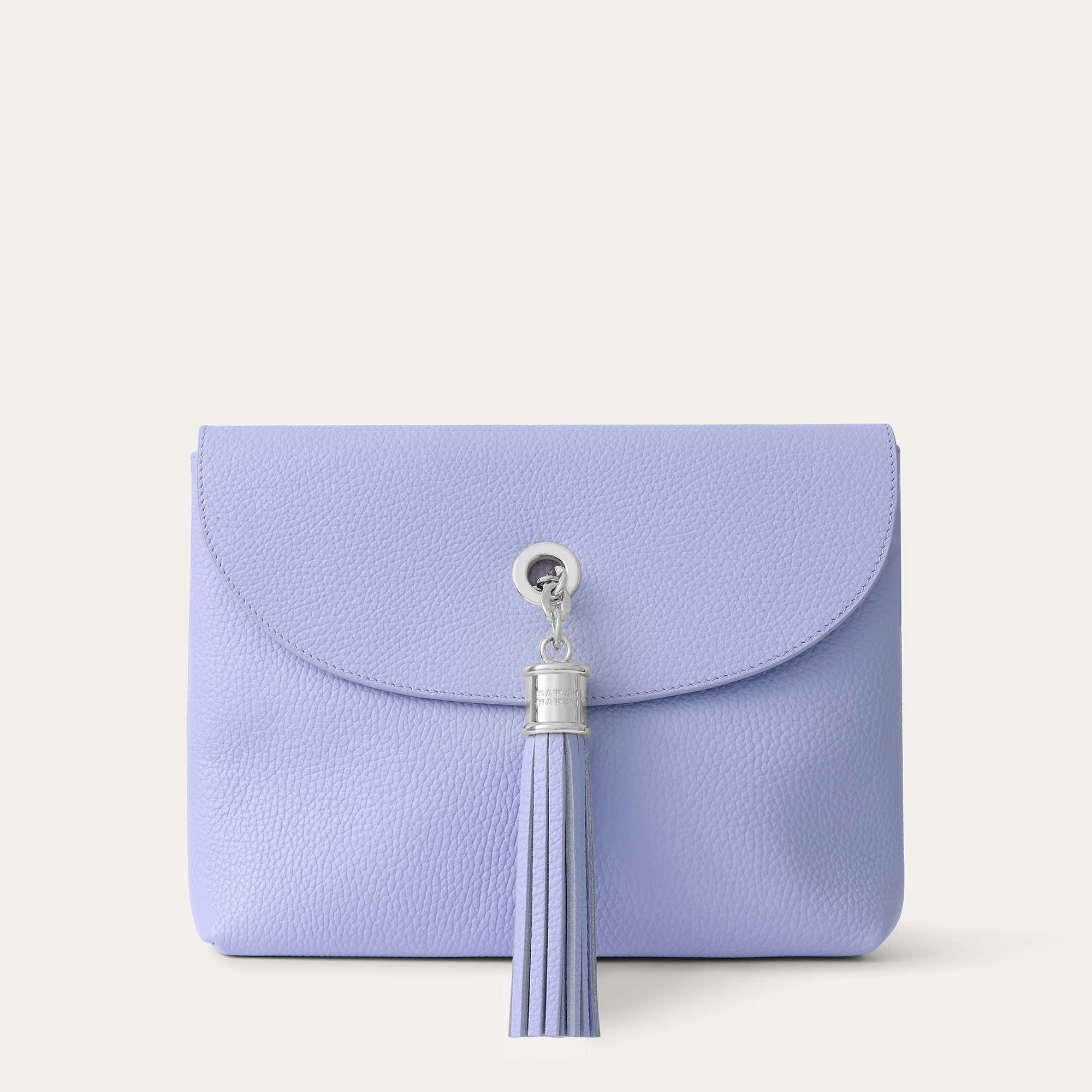 Jasmine Crossbody | Lavender with Silver hardware Stylish Functionality