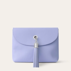 Jasmine Crossbody | Lavender with Silver hardware Stylish Functionality