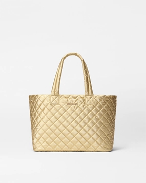 Stylish Choice Compact Bag Light Gold Pearl Medium Metro City Tote