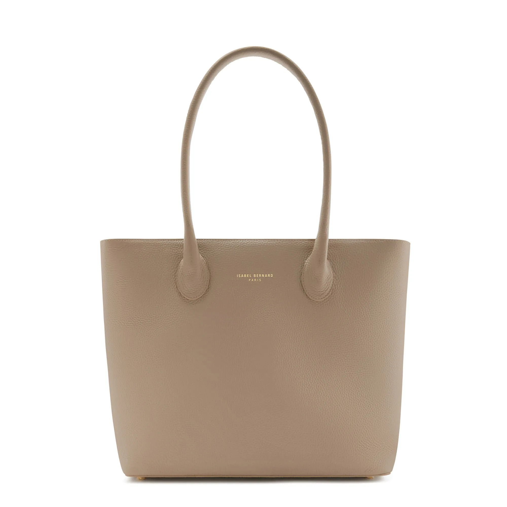 Honor?? Lysanne taupe calfskin leather shopper Water Resistant Elegant Simplicity