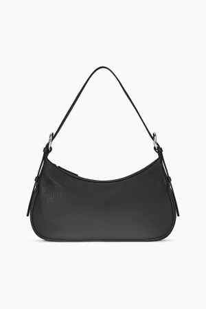 Stylish Spirit Unique shape carrier PINE SHOULDER BAG | BLACK