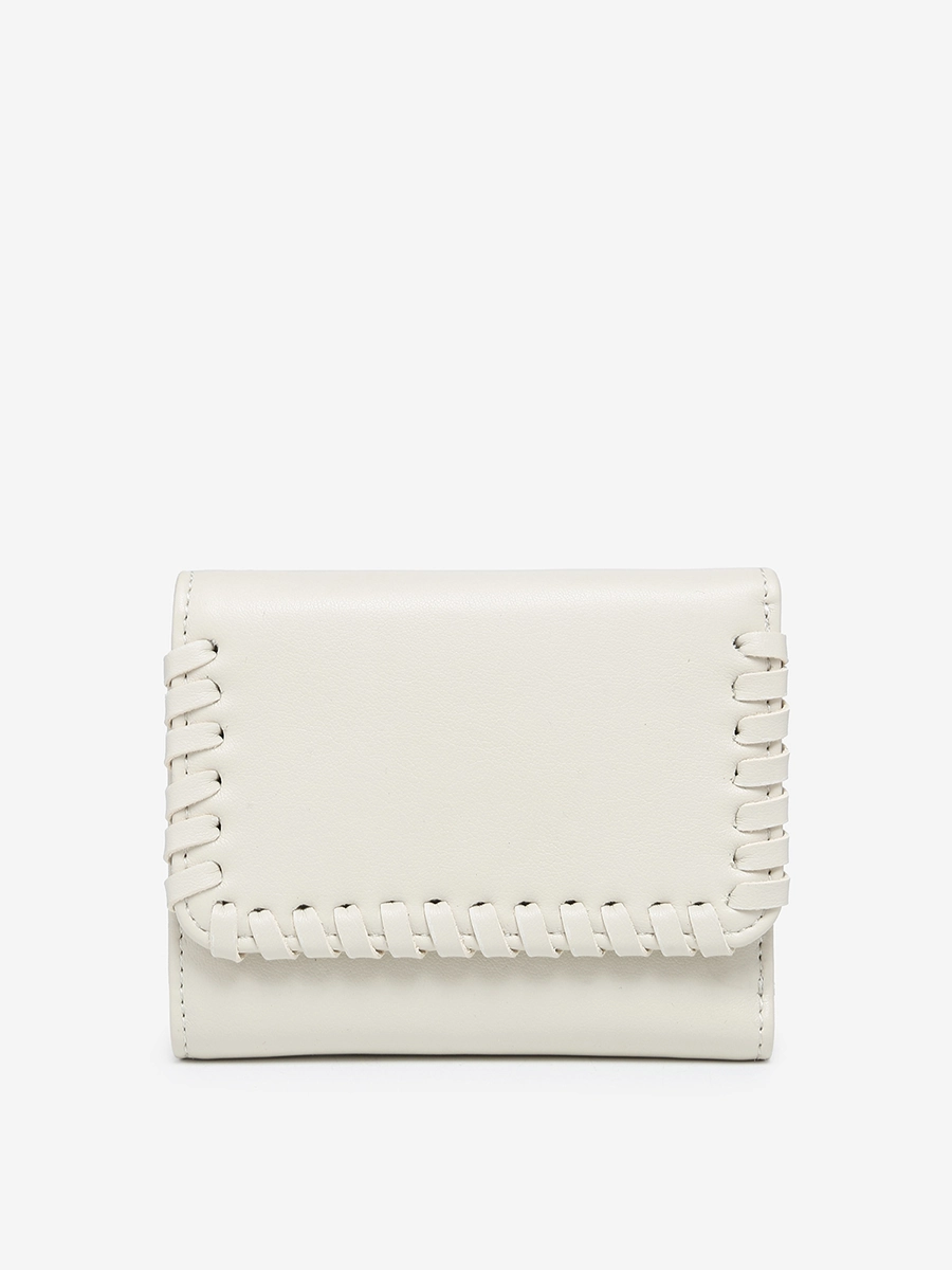 Statement Accessory Logan Vegan Whipstitch Wallet