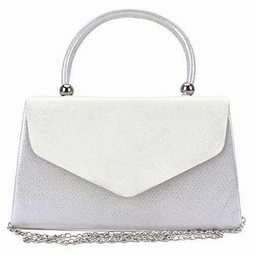 Women's Evening Bag Party Wedding Purses Cocktail Prom with Frosted Glittering l Dasein Gender Neutral Feminine Touch