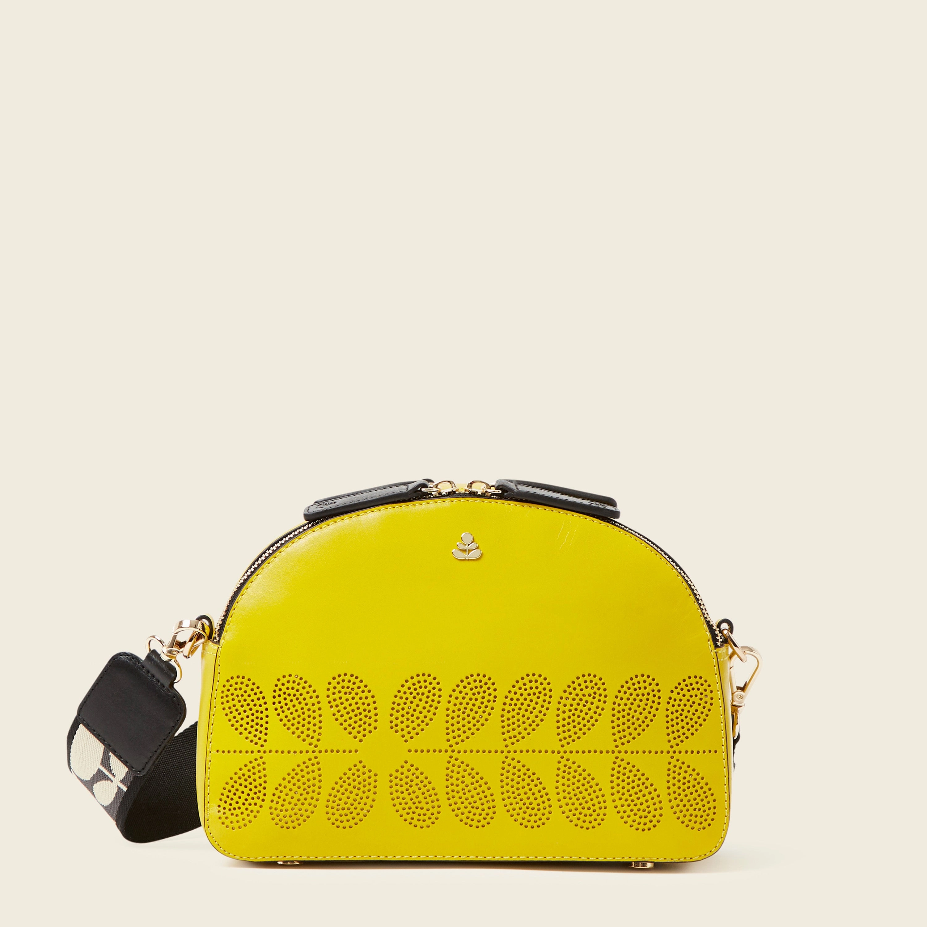 Stylish Journey Luna Crossbody - Daffodil Punched Flower