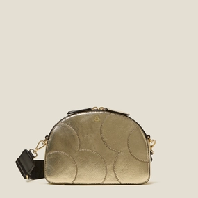 Portable Comfort Luna Crossbody - Spot Flower Gold