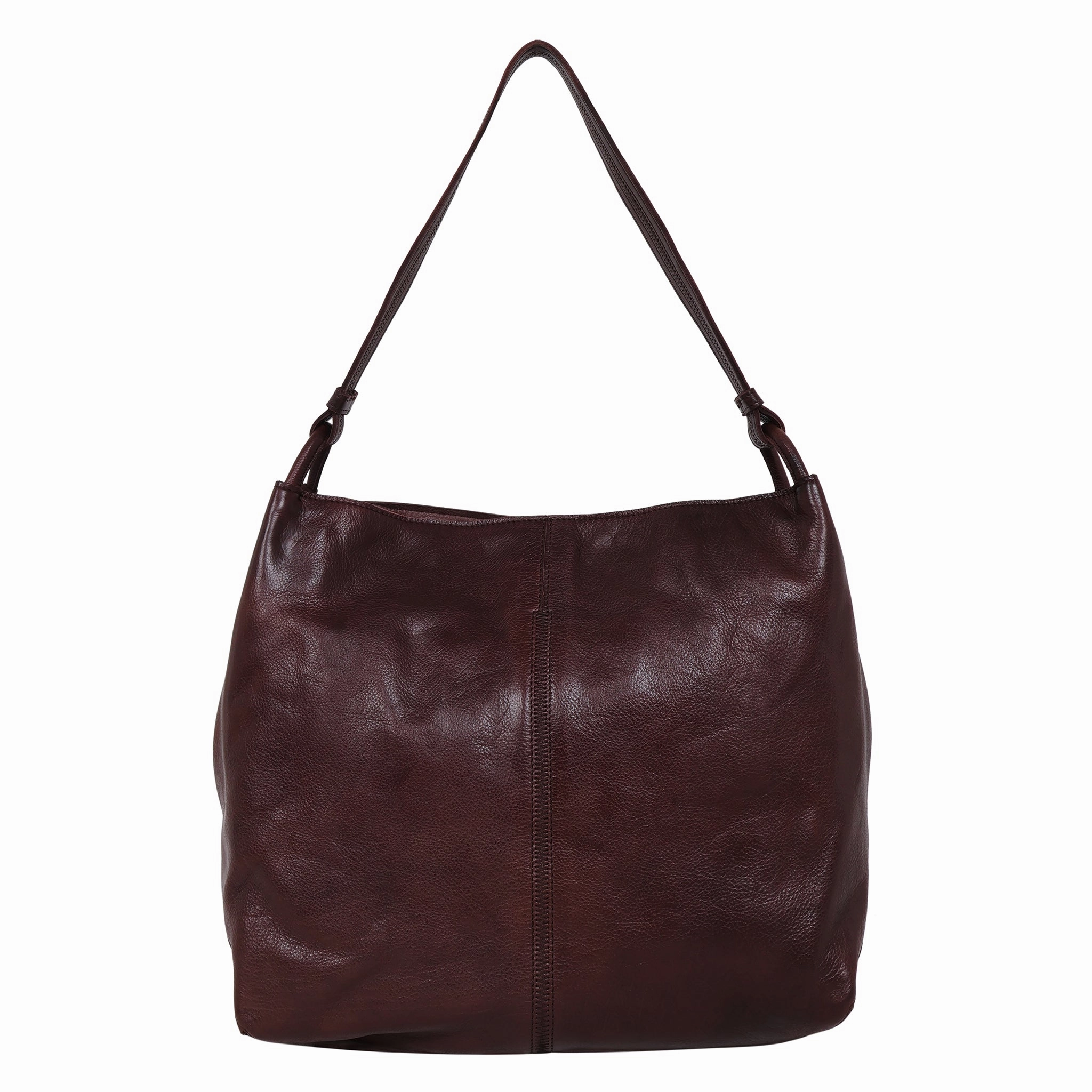 Minimalist Aesthetic Modern Utility Lyons Leather Tote Bag