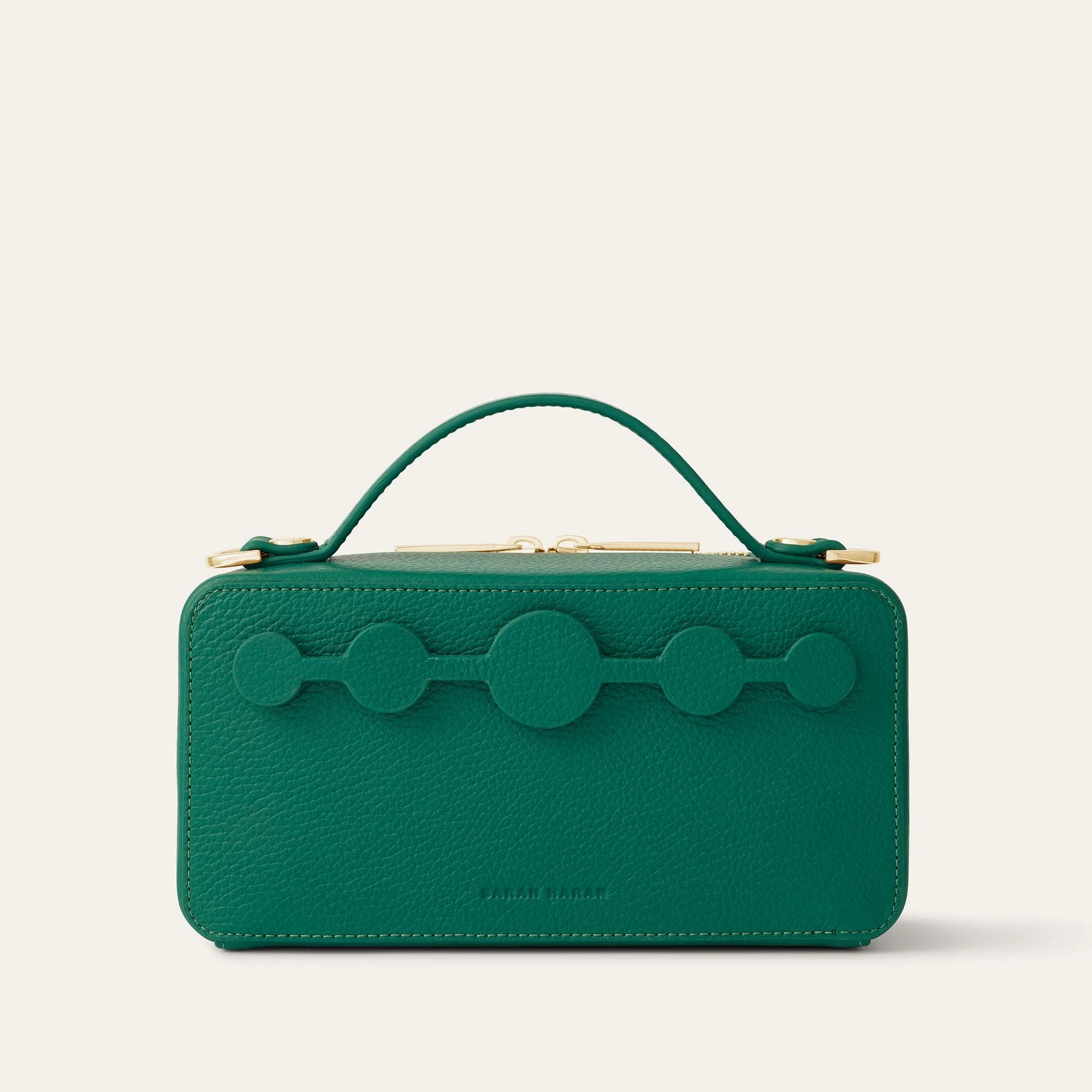 Marie Handbag | Evergreen with Gold hardware Minimal Everyday Sporty Vibe