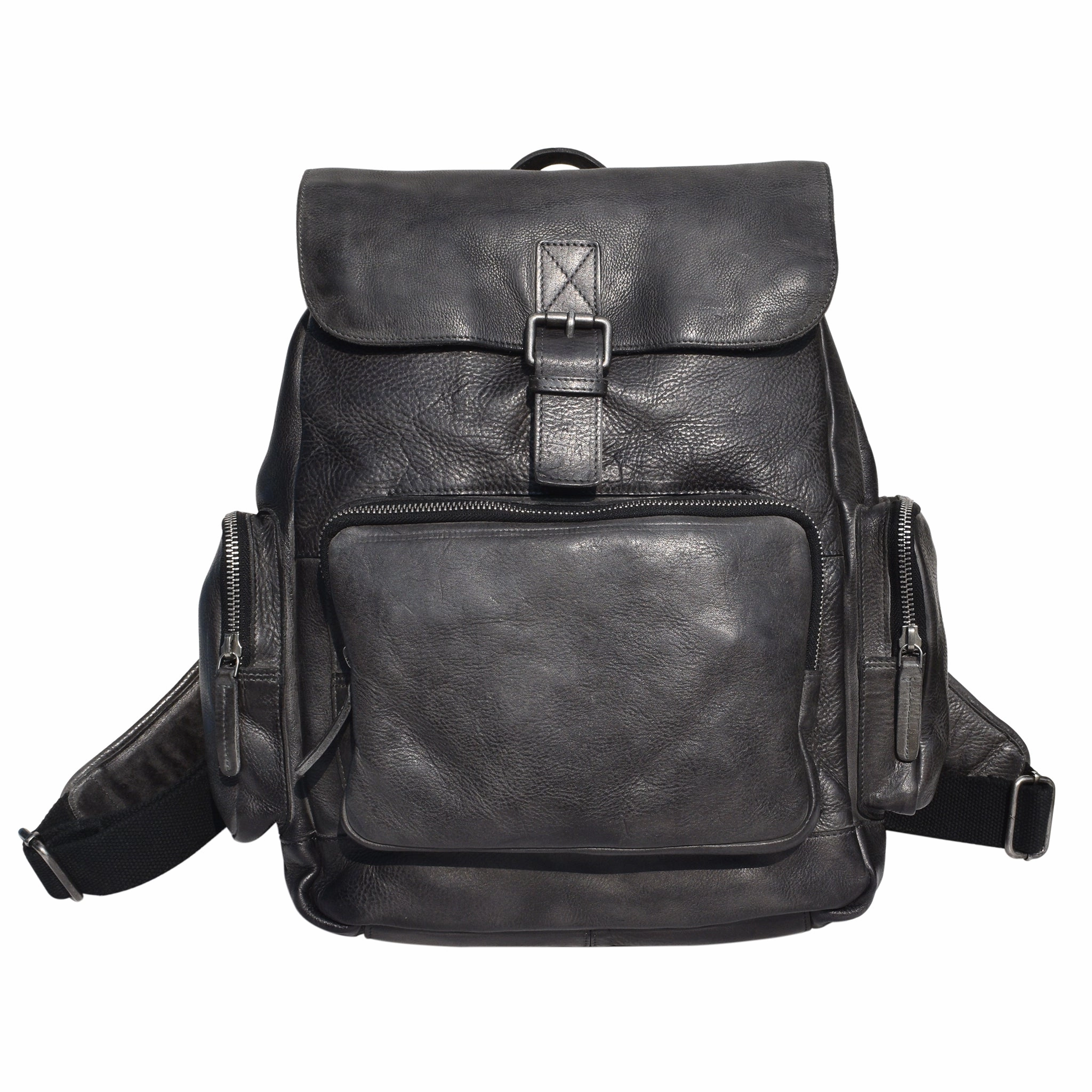 Mateo Leather Backpack Outdoor Utility