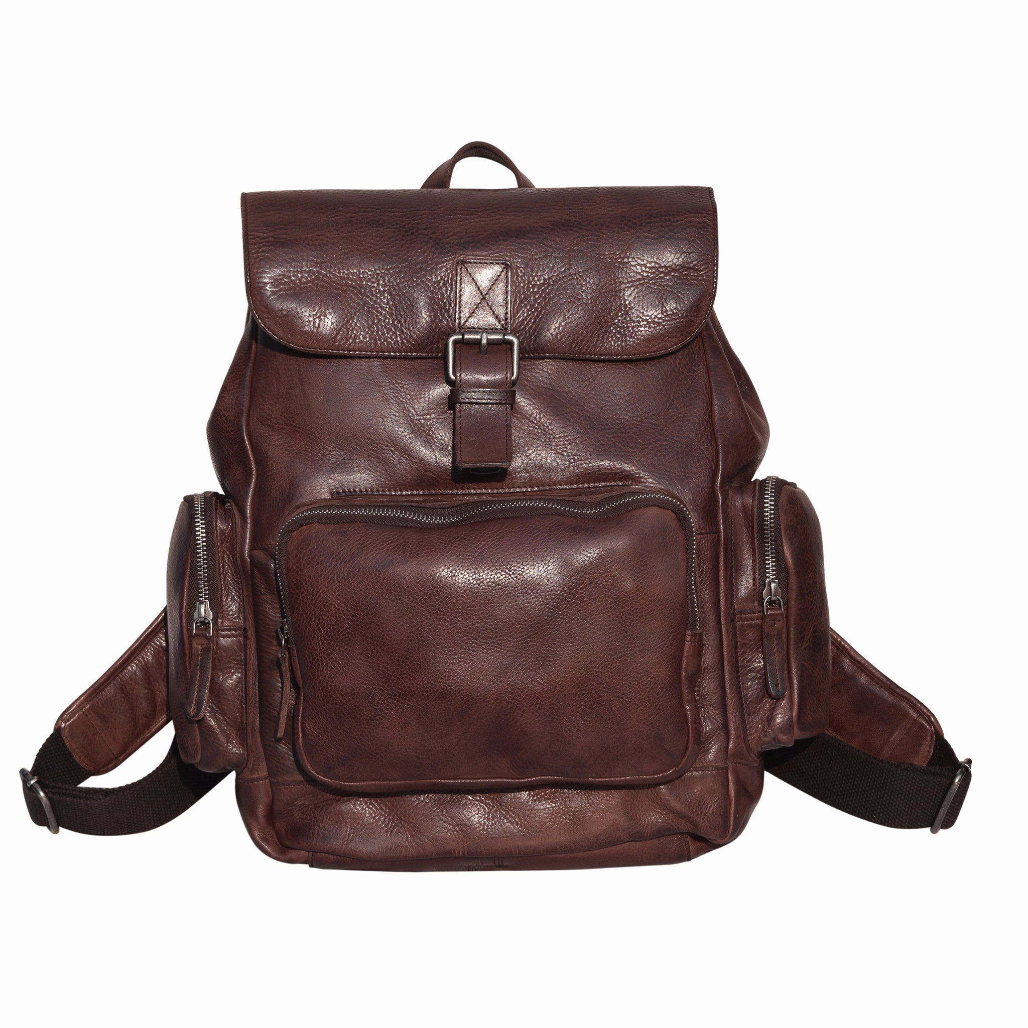 Comfort Accessory Mateo Leather Backpack