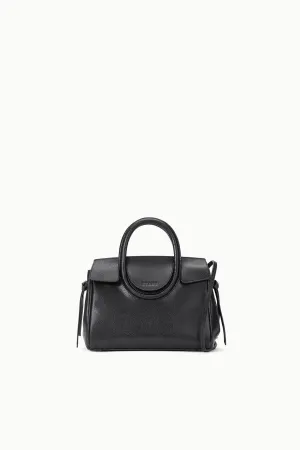 Soft Texture MAUDE MINI CARRYALL | BLACK