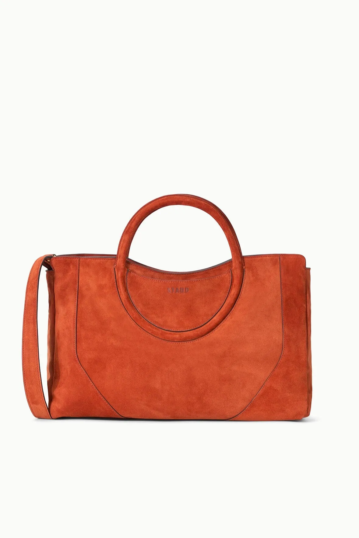MAUDE SATCHEL | AUBURN SUEDE Essential Accessory Resort Style