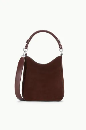 Minimal Carry Premium Finish MEL BAG | MAHOGANY SUEDE