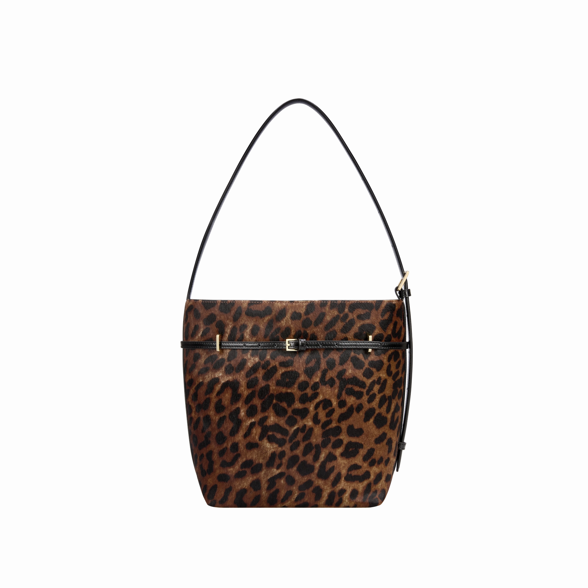 Office Ready Small Leopard Belted Tote Bag (Pre-Order Only)