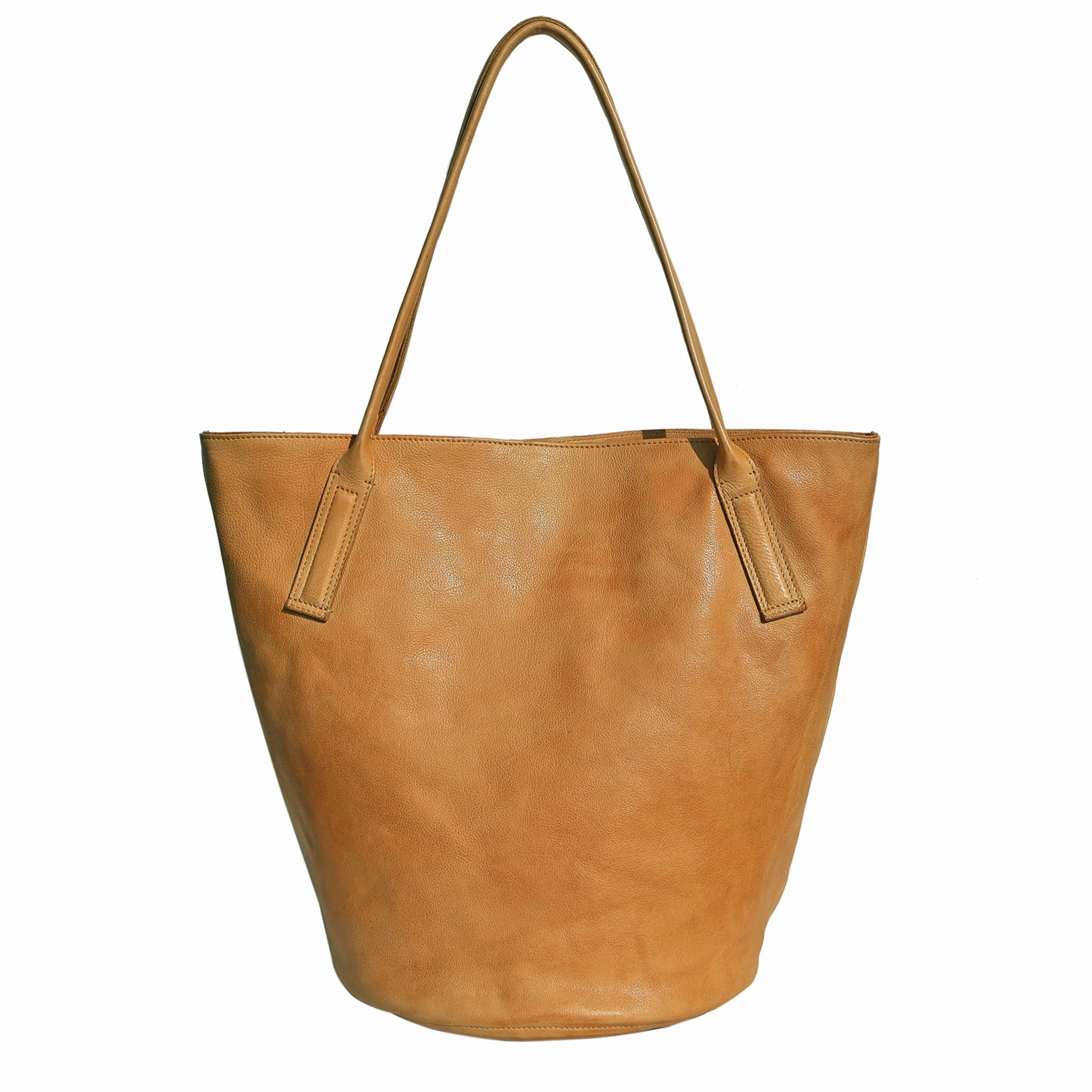 Miles Leather Tote Bag Minimal Carry