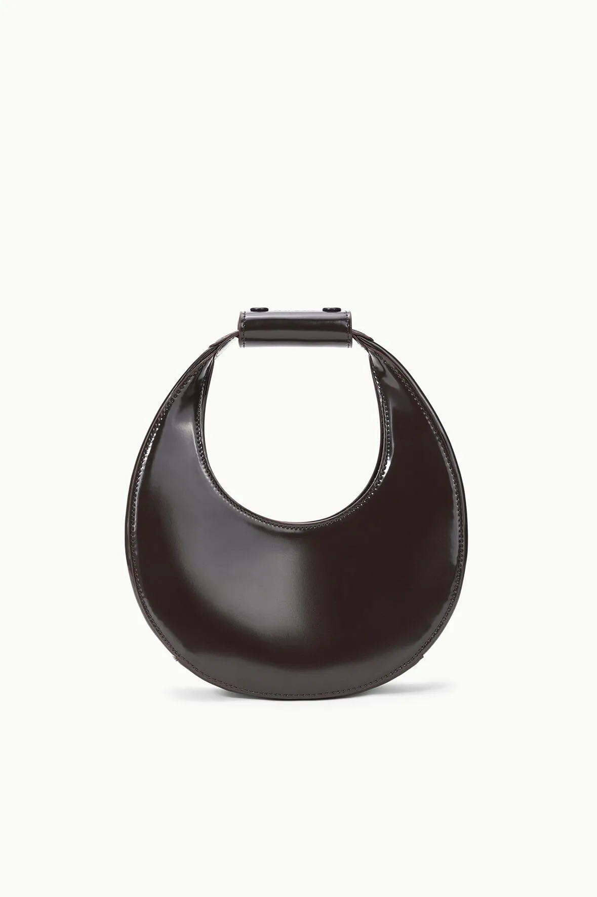 MINI MOON BAG | ESPRESSO LEATHER Practical Utility