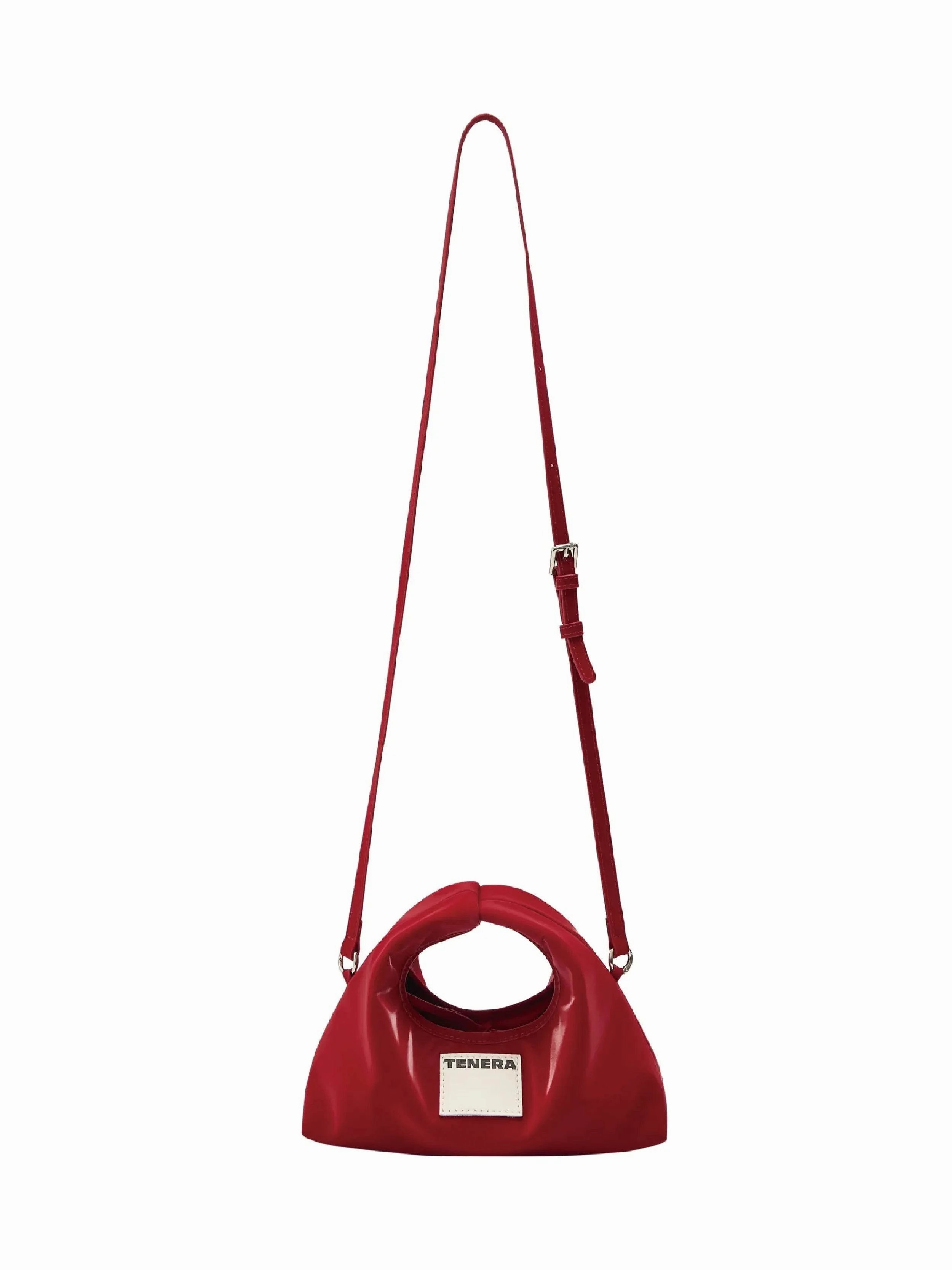 Outdoor Travel Compact Durability Mini Hobo Crossbody Bag - TENERA Velvet Collection