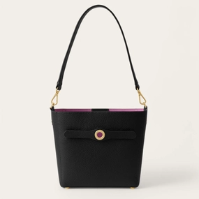 Modern Appeal Fashion Practicality Mini S | Black with Gold hardware