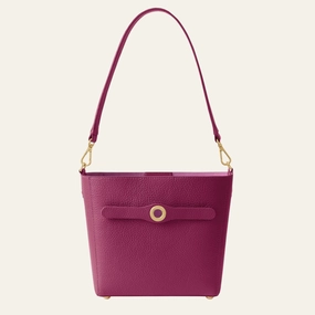 Mini S | Cheri with Gold hardware Flexible Carry Portable Organizer