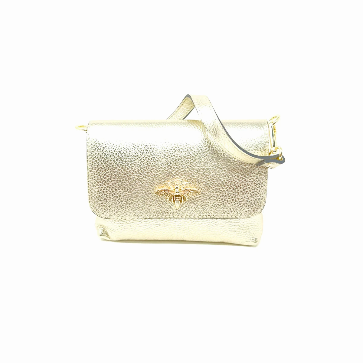 German Fuentes   GF1150 LEATHER BUTTERFLY CROSSBODY Fashion Statement Work Utility