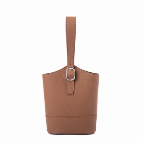 Loopie Mini Bucket Bag - Brown Casual Lifestyle Lightweight Everyday