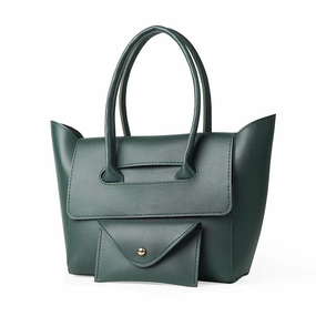 Pocket Friendly Globe Bag Green