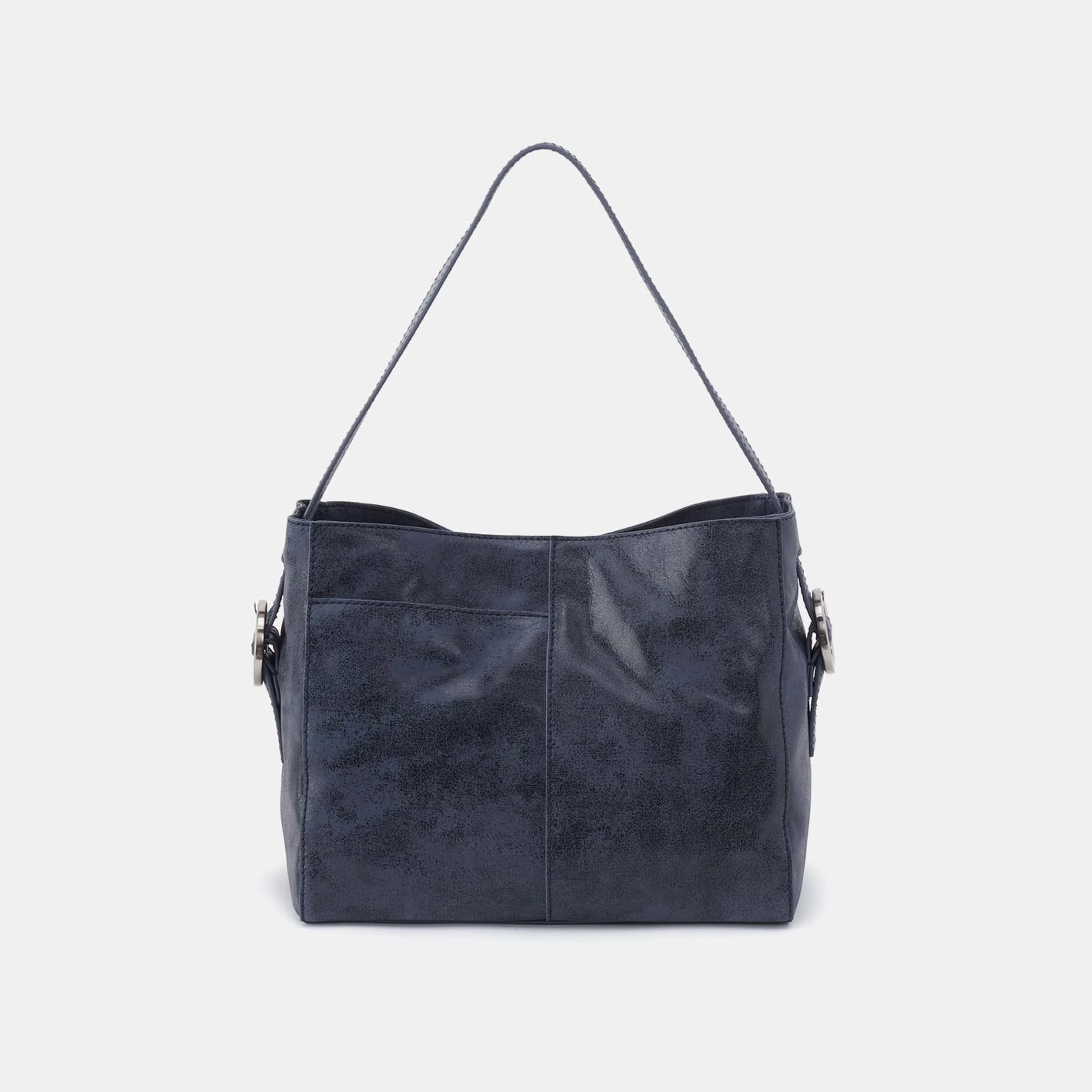 Render Shoulder Bag in Buffed Leather - Indigo Sky Travel Necessity Practical Journey