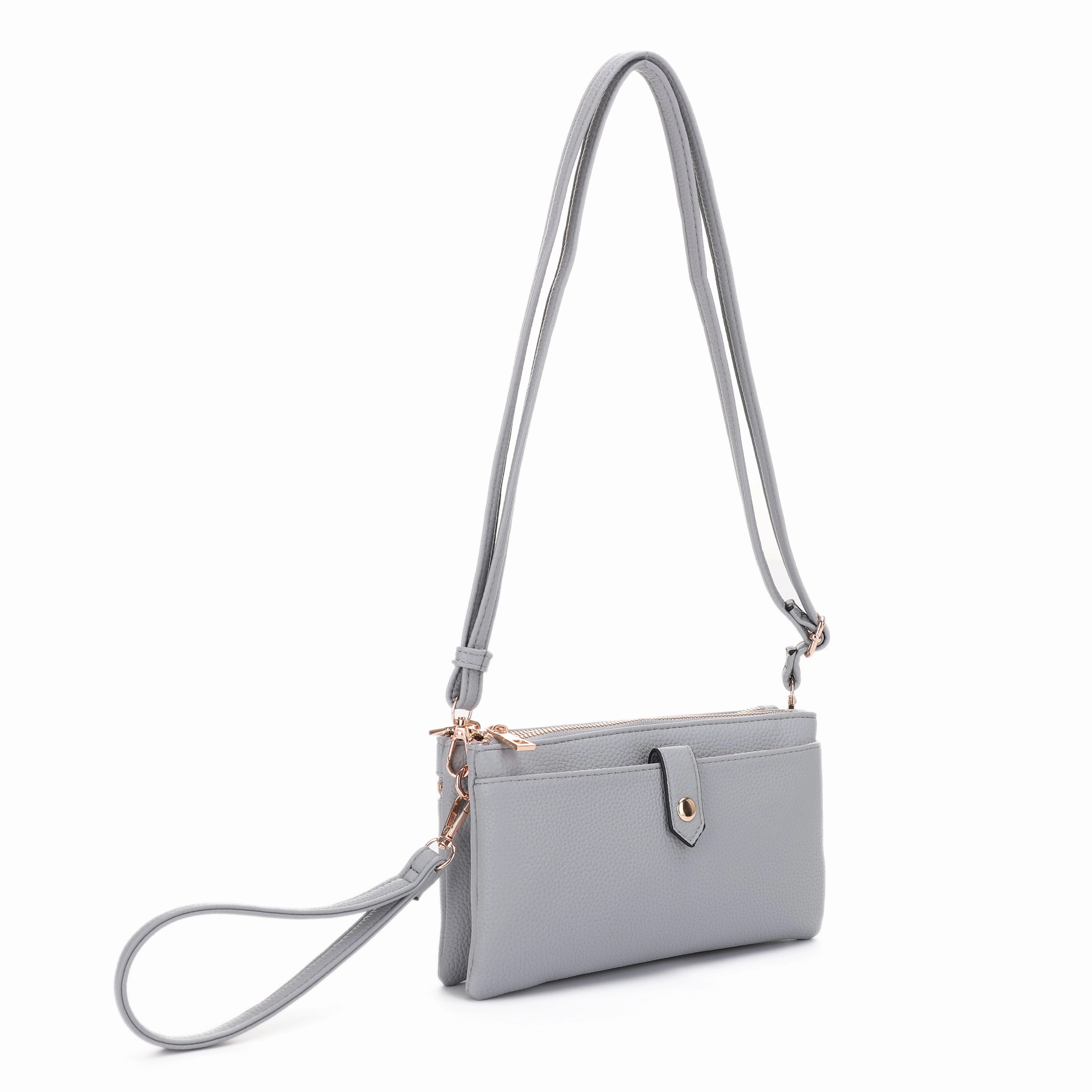 Walker Multicompartment Double Zipper Crossbody Smart Organizer Functional Lifestyle