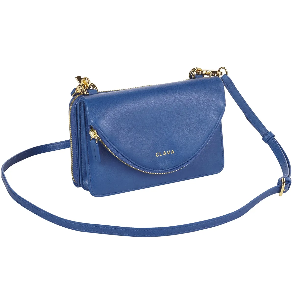 Work Lifestyle Modern Leather Convertible Clutch Crossbody