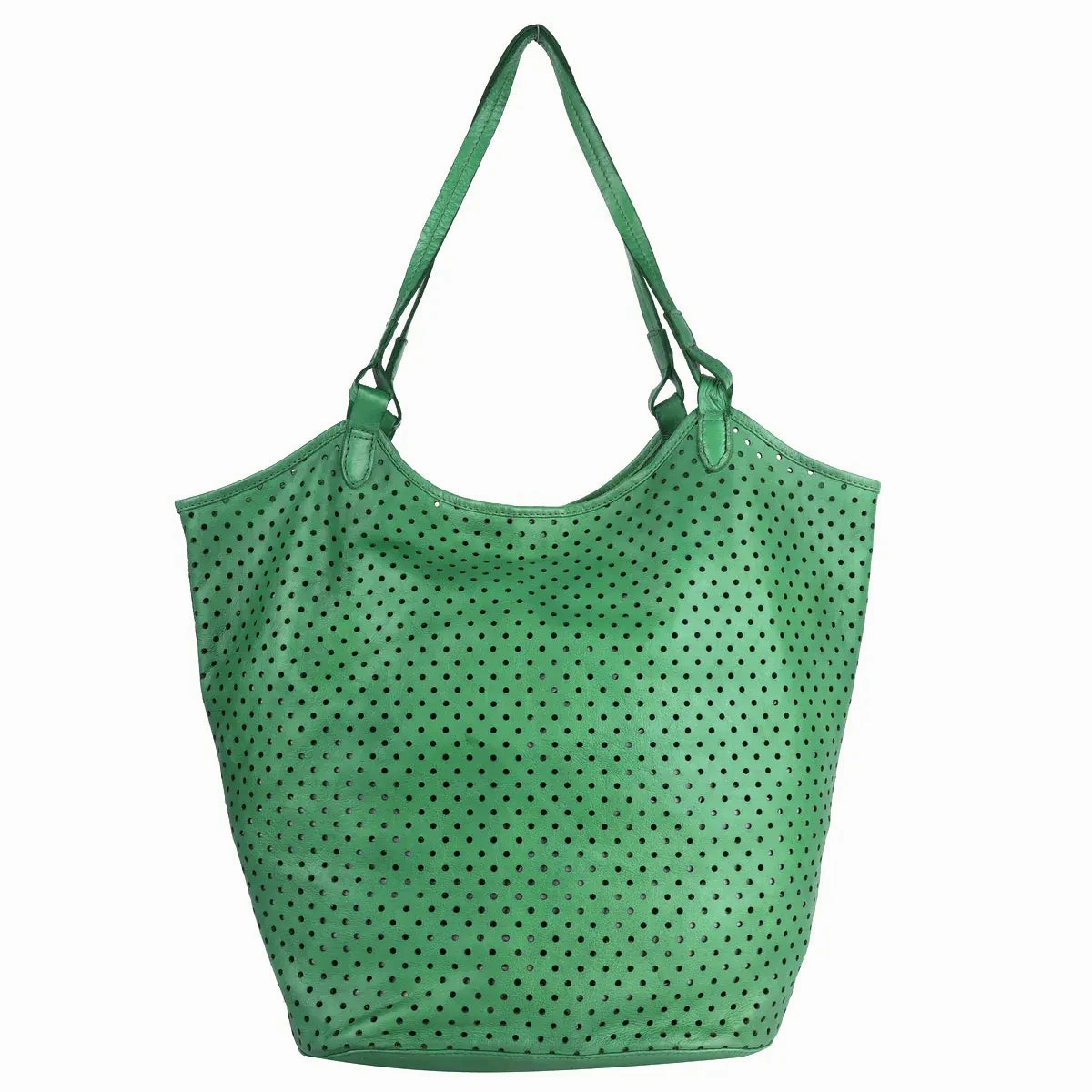 Elegant Simplicity Effortless Chic Tour Leather Tote Bag