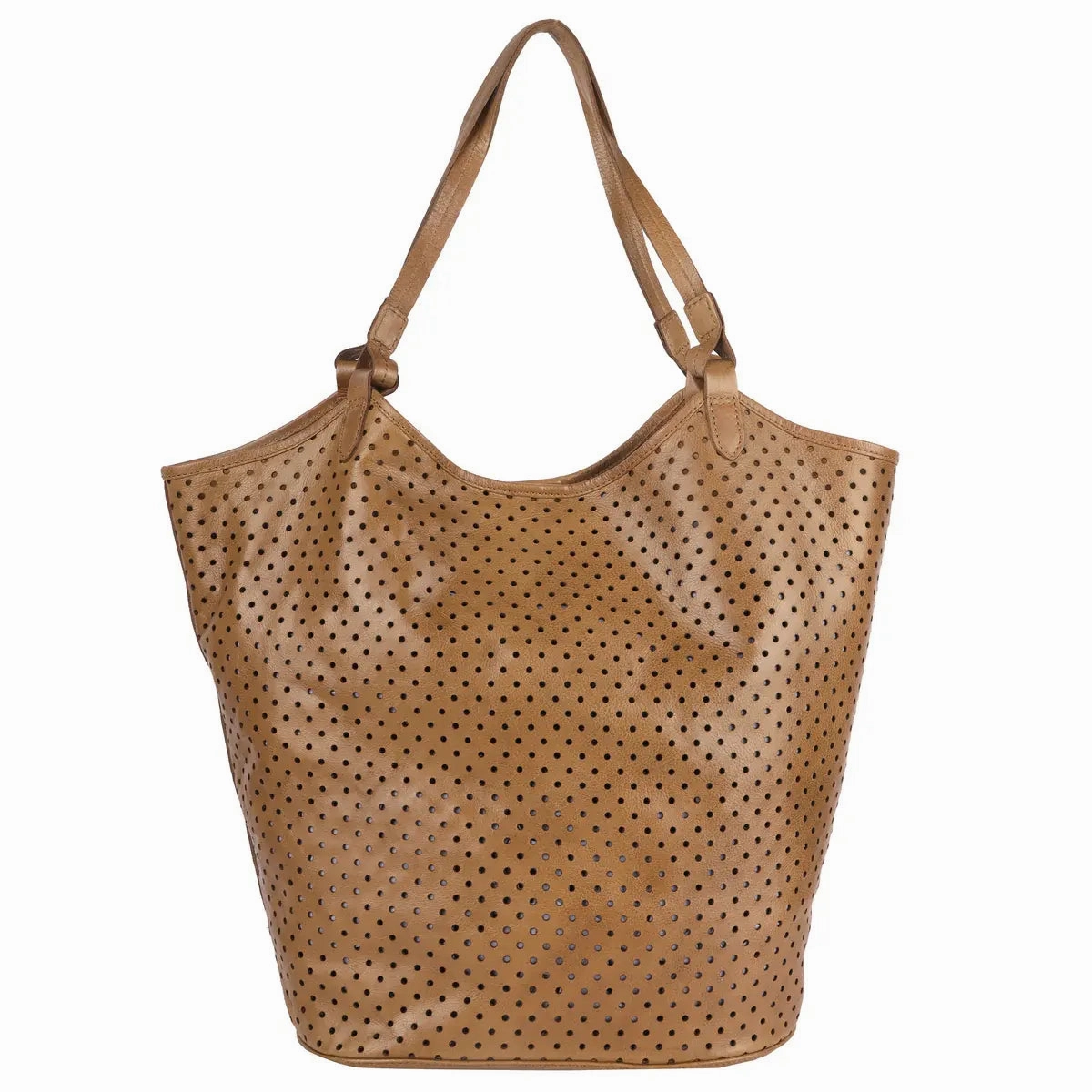 Smart Organizer Tour Leather Tote Bag