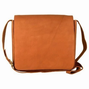 Yosemite Leather Laptop Messenger Bag- Md Functional Piece Compact Travel