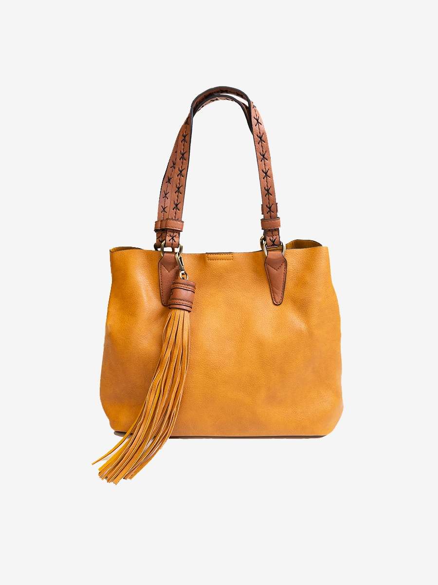 Aliza Vegan Satchel Trendy Look