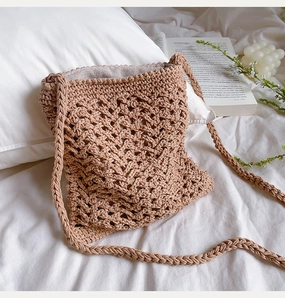 Elena Handbags Handmade Crochet Crossbody Purse Daily Lifestyle